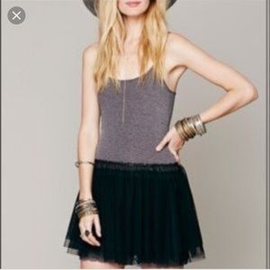 Free People Tutu Mini Dress